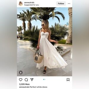 Zara White poplin float dress- bloggers and fashionistas favorite!